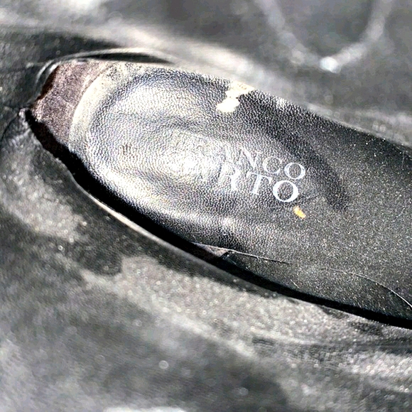 FRANCO SARTO LEVEE BLK BOOTIE SZ 7 - Picture 10 of 10